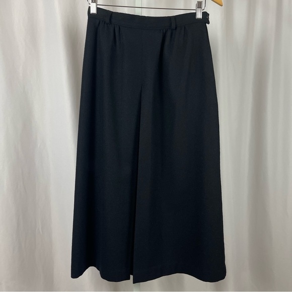 VINTAGE Koret Career Size 12 Wool Fix Box Pleat Skirt A Line Retro Winter Office - Picture 1 of 8